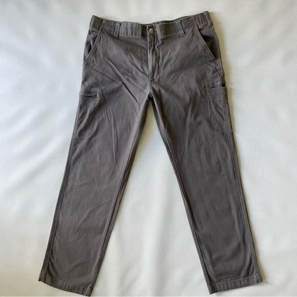 Lee Extreme Motion Charcoal Gray Utility Pants Men’s Size 36x32 - Picture 1 of 7